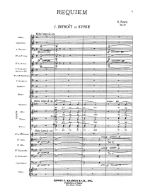 requiem faure